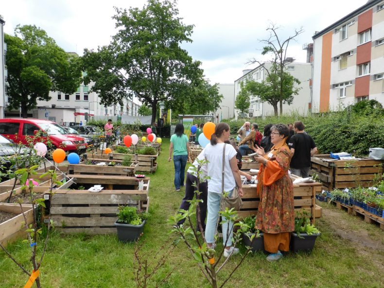 Gelungener Startschuss für den Gallus Garten Frankfurter